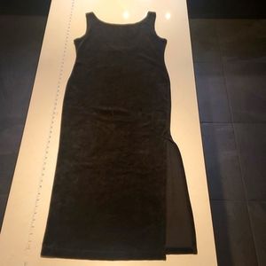 Bedo velvet black dress
